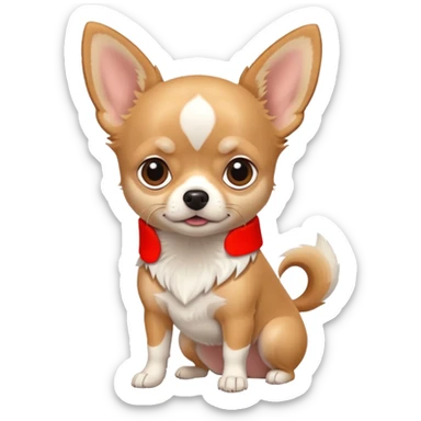chiwawa white sticker