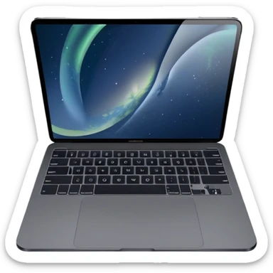 space gray iPhone 16 Pro Max, iPad Pro 11-inch, and MacBook Pro M1 together with minimal background sticker