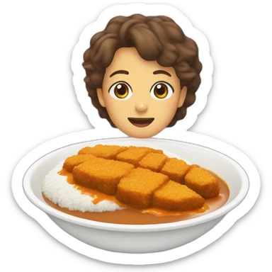 Katsu curry sticker