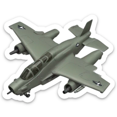 a10 warthog sticker