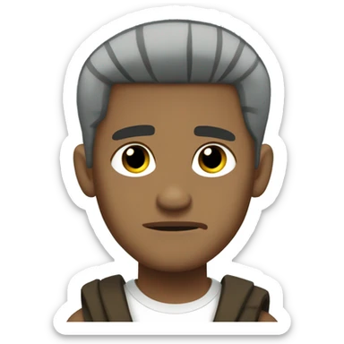 ezekiel from total drama sticker