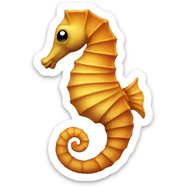 seahorse sticker