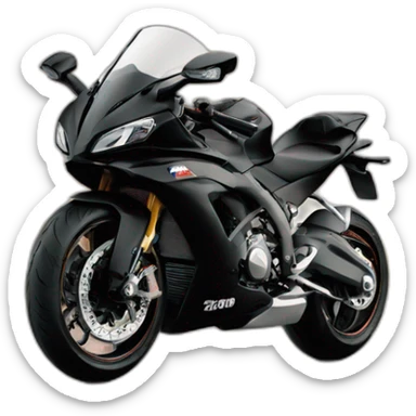 Black aprilia RS660 sticker