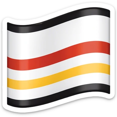 The russian Empire flag in 1858 sticker