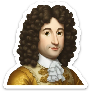 louis XIV sticker