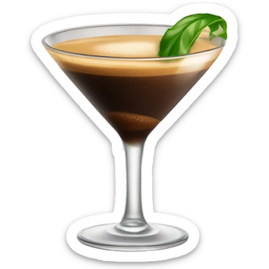 Expresso Martini drink sticker