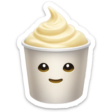 bote de crema depilatoria sticker