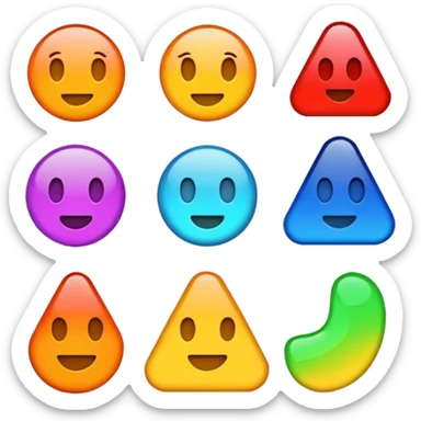 make the word "weird" with a weird and colourful font  sticker