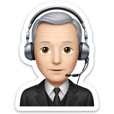 alfred from batman as a AI assitant like ironman's jarvis sticker