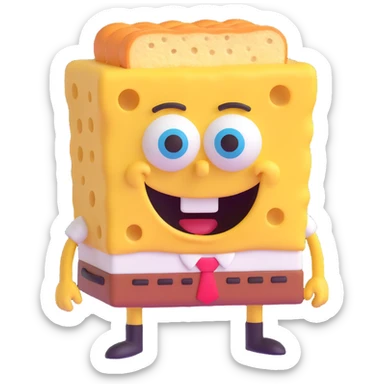 Bob leponge  sticker