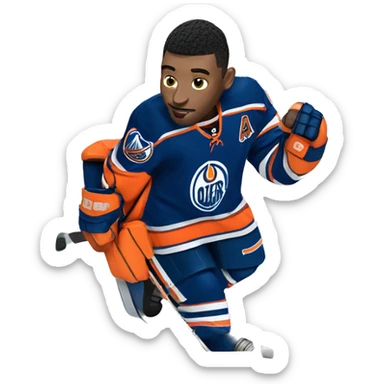 edmonton oilers sticker
