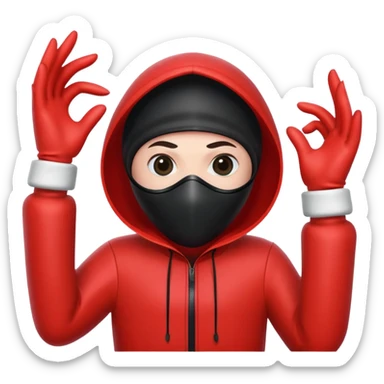 A SQUID GAME CIRCLE GUARD sticker