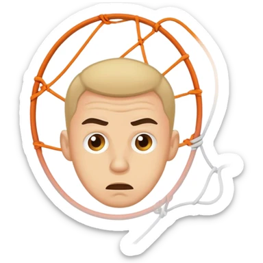 Vlahovic missing a goal sticker