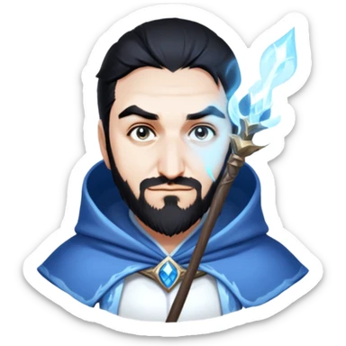 Frostborne Magician sticker