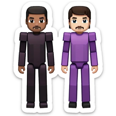 minecraft, Enderman,Herobrine sticker