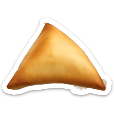 Indian food samosa emojis  sticker