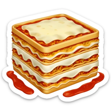 lasagna sticker