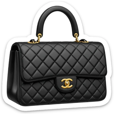 chanel bag sticker