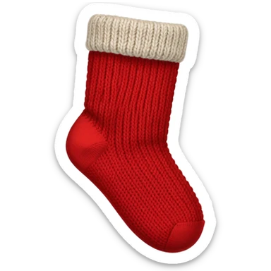 red sock sticker