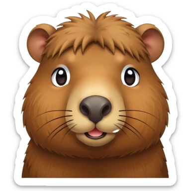 Cute Capybara sticker