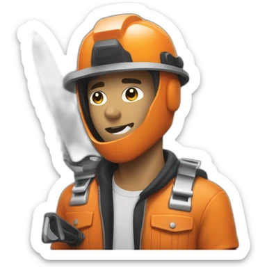 Chainsaw man sticker