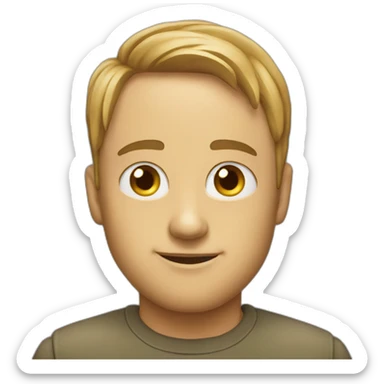 Emoji qui plisse des yeux sticker