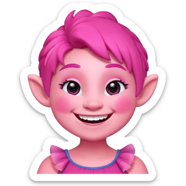 Poppy from Trolls sticker