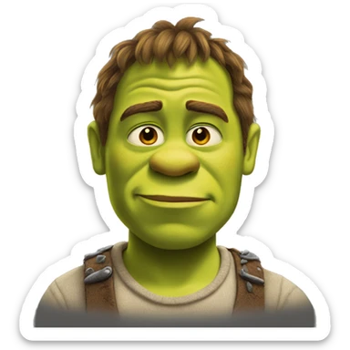 shrek sticker