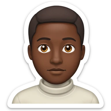 Dominant black male  sticker