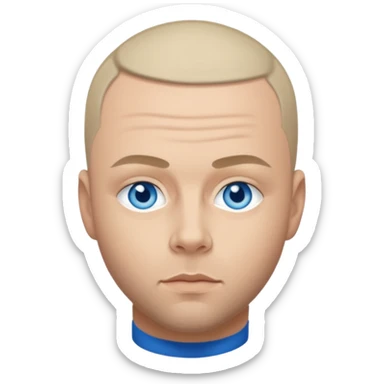 Brian Harvey of east 17 with blue eyes sticker