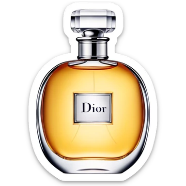 Dior parfum sticker