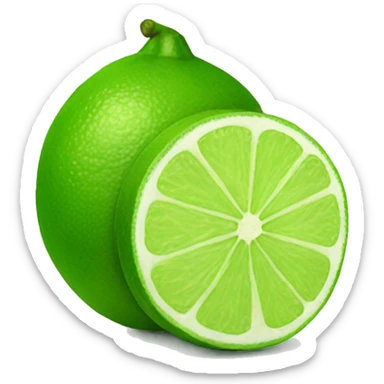 Lime sticker