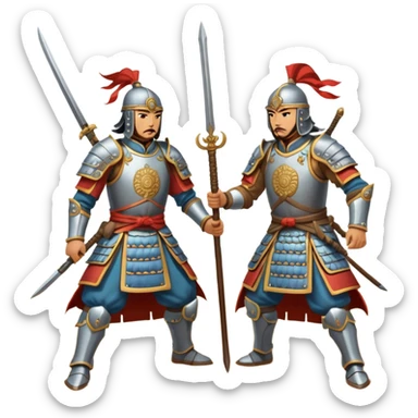 qing empire expanding into mongolia for defense sticker