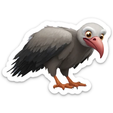 Vulture from Spiderman sticker