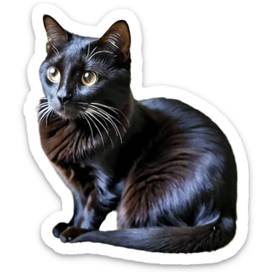 настоящий орган сердце человека  черное sticker