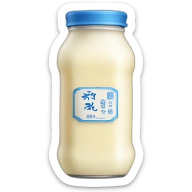 tibetan butter milk te sticker
