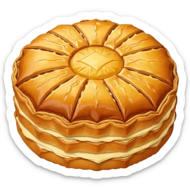 fève galette des rois sticker