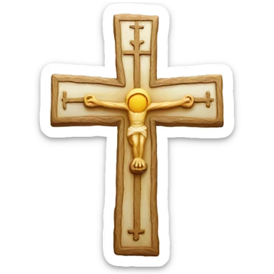 Orthodox cross sticker