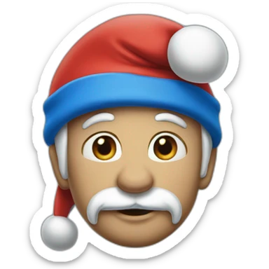 Tell me, Papa Smurf sticker