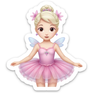 Sugarplum fairy sticker