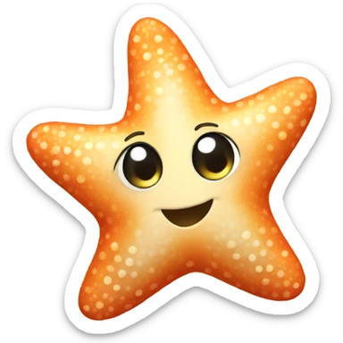 Starfish sticker