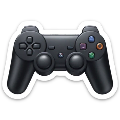 PlayStation control sticker