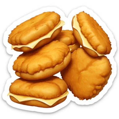 chicken nuggets  sticker
