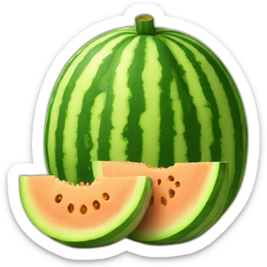 two-melons sticker