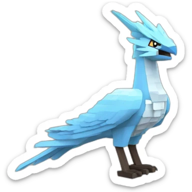 head hat ice Articuno pokemon pixelmon Minecraft delegate hot new sticker