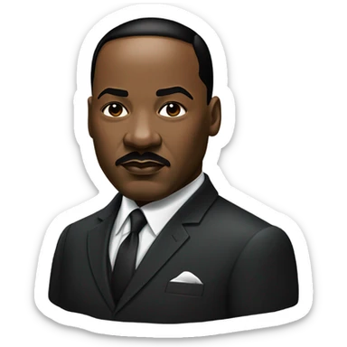 Martin Luther king Jr sticker