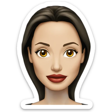 hack angelina jolie sticker