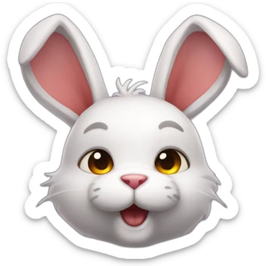 Free fire bunny  sticker