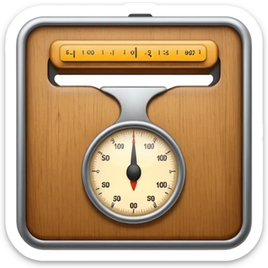 Make a scale in law school emoji symbol in color brown sticker