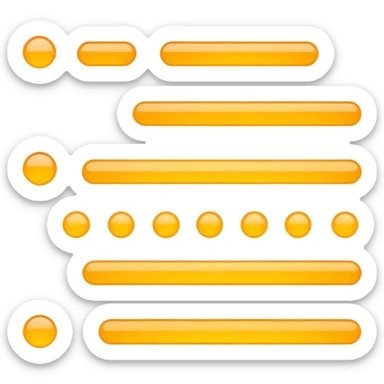 a soft timeline with repeated dots or strokes sticker